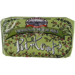 CABALLITAS EN ACEITE DE OLIVA LATA 120g.(12p/caja)